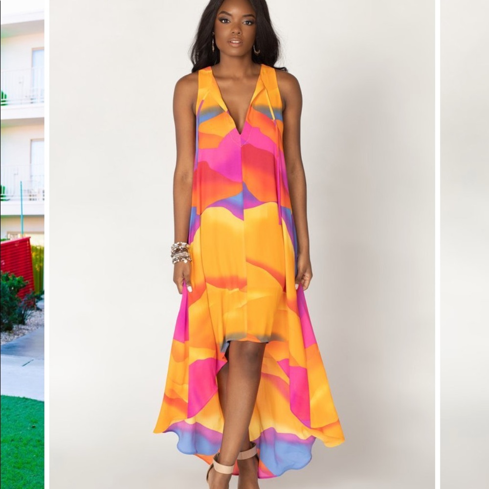 Buddy Love Campbell Dress in Sunset